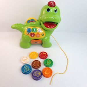 VTech Chomp and Count Dino Complete with 8 Coins